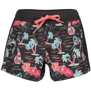 New Salt Life Girls Volley Shorts Ocean Drift Small Black - Picture 1 of 4