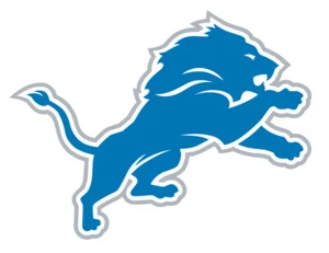 Detroit Lions Logo Aufkleber - Bild 1 von 1
