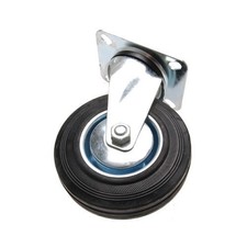 Transportrollen 125 Lenkrolle 125 mm mit Anschraubsockel Werkstattwagen Rollen