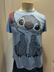 Camisón Disney Lilo And Stitch Azul Talla Pequeña Damas - Imagen 1 de 3