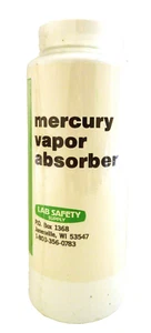 Mercury Vapor Absorber Fornitura di sicurezza da laboratorio 20 oz (?) Nuovo Sigillato - Foto 1 di 3