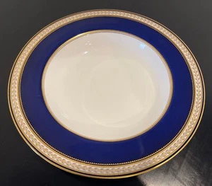 Copeland Spode England Cobalt Blue & Gold Dinner Soup Plate 10.25” - Picture 1 of 4