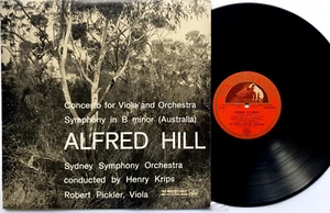 Alfred Hill, Sydney Symphony Orchestra -Symphony In B Minor Vinyl LP Henry Krips - Bild 1 von 3