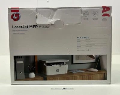 HP LaserJet MFP M140w A4 Mono Multifunction Laser Printer 7MD72F - Image 1 of 4