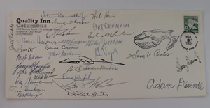 Columbus OH Member Signature's stamp club 1985 whale pictorial cancel philatelic - Picture 1 of 1