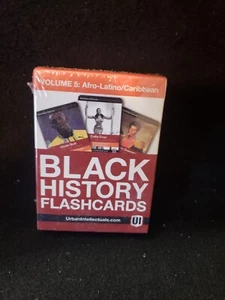 Black History Flash Cards - Volume 5 - Afro-Latino/Caribbean - Picture 1 of 2