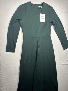 L.K. Bennett Dr. Maria Waldgrün formelles Midi Bleistiftkleid Gr. 6 Neu mit Etikett - Bild 1 von 8