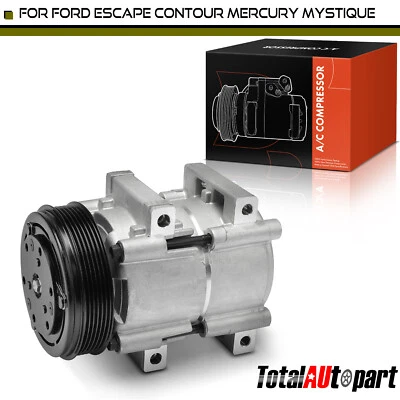 A/C Compressor for Ford Escape 01-04 L4 2.0L Contour 1995-2000 Mercury Cougar - Image 1 of 4