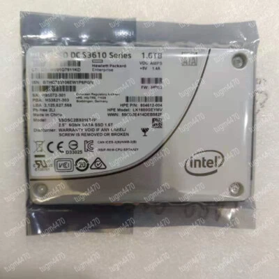 1.6TB Intel S3610 SSD 2.5" Enterprise Series DC Internal SSDSC2BX016T4P MLC SATA - Image 1 of 4