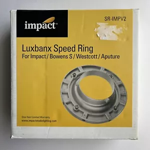 Luxbanx Speed Ring Studio Lighting Impact/Bowens S/Westcott/Aputure SR IMPV2 - Picture 1 of 7