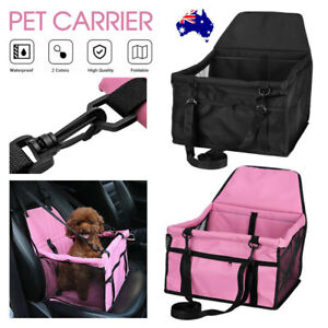 Travel Cat Dog Pet Car Booster Seat Puppy Auto Carrier Safety Protector Basket