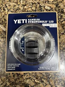 Yeti Rambler Stronghold tapa negra/transparente (solo se adapta a taza de viaje Rambler 30 oz) NUEVO - Imagen 1 de 11