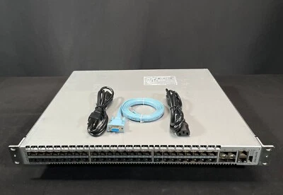 Arista DCS-7048T-A-R 48x 1GB RJ-45 4x 10GB SFP+ Network Switch-Same Day Shipping - Image 1 of 4