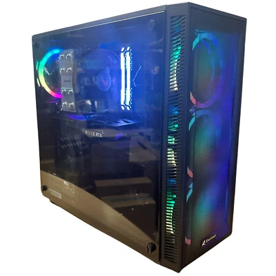 Gaming PC System Core i5-14600 5.3GHz 14-Core 32GB RAM RTX4060 1TB SSD WIN11 Pro - Image 1 of 4