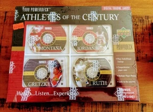 1999 UD POWER DECK SEALED CASE M.J. JOE MONTANA BABE RUTH WAYNE GRETZKY - Bild 1 von 5