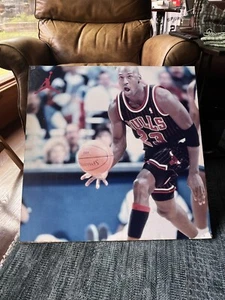 Michael Jordan Jumpman Promo 30x30 Poster Chicago Bulls - Picture 1 of 4
