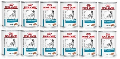 Royal Canin Hypoallergenic Nassfutter Loaf 12x400g Diätfutter für Hunde Allergie - Bild 1 von 4