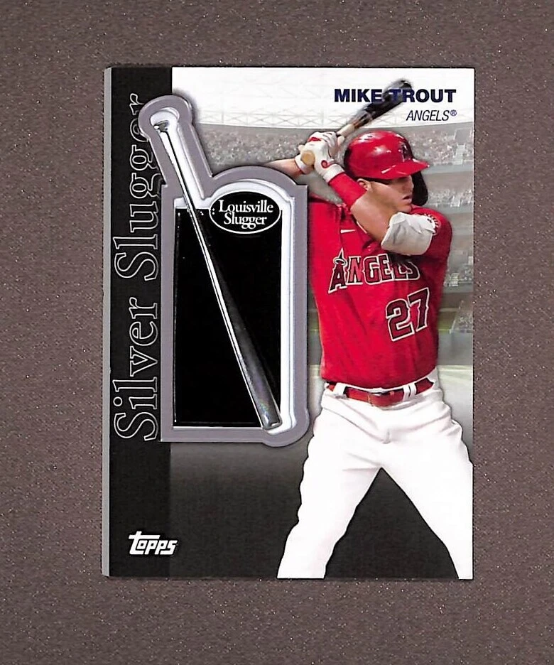 2022 Topps Series 2 Silver Slugger #SSA-MT Mike Trout /299 - Image 1 of 3