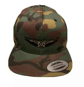 Airborne Public Safety Administration APSA Camo Snapback Mens Baseball Cap Hat - Picture 1 of 9