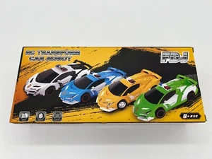 Ferngesteuertes Polizeiauto Transform Spielzeugauto Roboter Polizeiauto - Bild 1 von 3