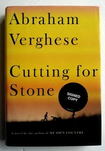 Cutting for Stone, SIGNED HC/DJ, Abraham Verghese - Bild 1 von 4