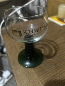 1 X Vidrio de colmena vintage de Alemania Occidental Schmitt Sohn tallo verde - Imagen 1 de 7