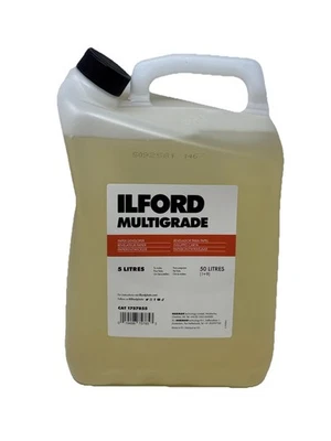 Ilford Multigrade Paper Developer 5 Liter Jug Makes 50 Liters Cat 1757855 Sealed - Image 1 of 4