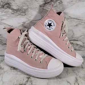 Zapatillas Converse Chuck Taylor High Stone Malva Lona Rosa Niños Talla 5 - Imagen 1 de 14