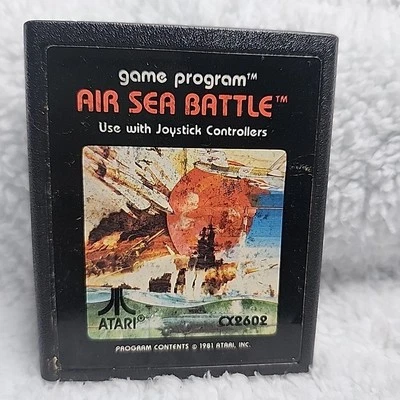 Atari 2600 Air Sea Battle 1981 Video Game Cartridge CX2602 - Image 1 of 4