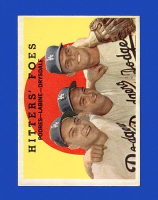 1959 Topps Set-Break #262 Hitters' Foess como nuevo *GMCARDS* Foto 1 de 2