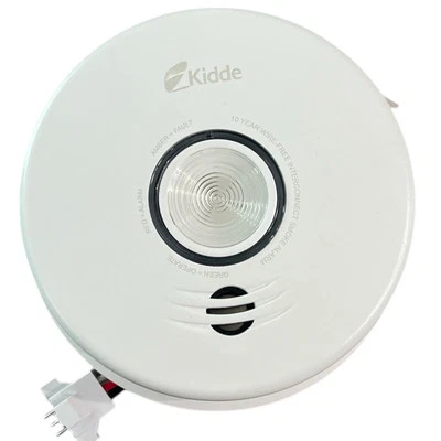 Kidde Hardwired Hallway Smoke  Detector With Voice Alarm P4010LACS-W (UZ) - Image 1 of 4