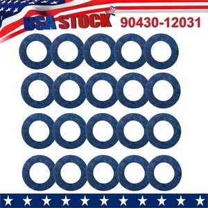 20pack Oil Drain Plug Gasket Crush Washer For Toyota Parus Tundra 90430-12031 - Bild 1 von 9