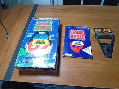 Nintendo NES Game Genie Game Enhancer Galoob 1991 CIB Complete w/ Codebook + Box - Image 1 of 4