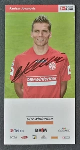 Tarjeta de autógrafo firmada original B579 Ranisav Jovanovic FSV Mainz 05 2004/05 - Imagen 1 de 2