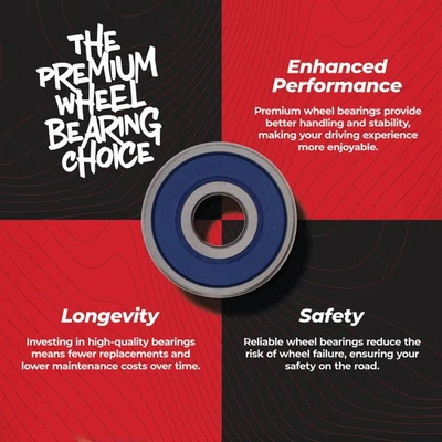 All Balls 25-1191 Wheel Bearing Kit Rear For Honda CRF100F 04-12 - Image 1 of 2