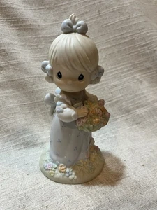 Precious Moments Figur "Take Time to Smell the Flowers" 1995 Limited Edition - Bild 1 von 6