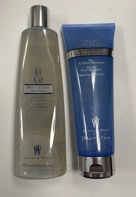 Graham Webb ICE CAP Revitalizing Shampoo Gel Travel Bag 11oz Discontinued 2006 - Image 1 of 4