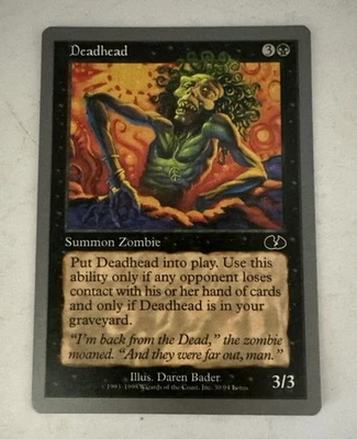 MTG X! * Deadhead X1  Near Mint Plus  Never Played Unglued Regular - Image 1 of 4