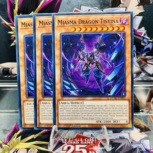 3x Yugioh Playset Miasma Drago Tistina DUAD-EN020 Comune 1° Ed Near Mint - Foto 1 di 1