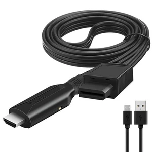 Wii to HDMI Converter Wii HDMI Adapter Cable 1m/3.2ft 1080P for Full HD Devic... - Picture 1 of 7