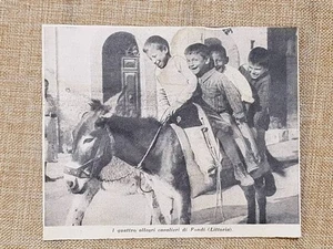 Fondi nel 1938 Quattro allegri cavalieri Littoria o Latina - Picture 1 of 1