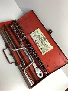 Britool No 40A Hexagon Drive Whitworth, AF Size Socket Set, Vintage, Collectable - Picture 1 of 24