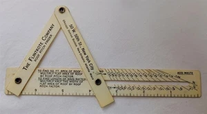 Buscador de paso de techo vintage de celuloide Flintkote Company - Imagen 1 de 5