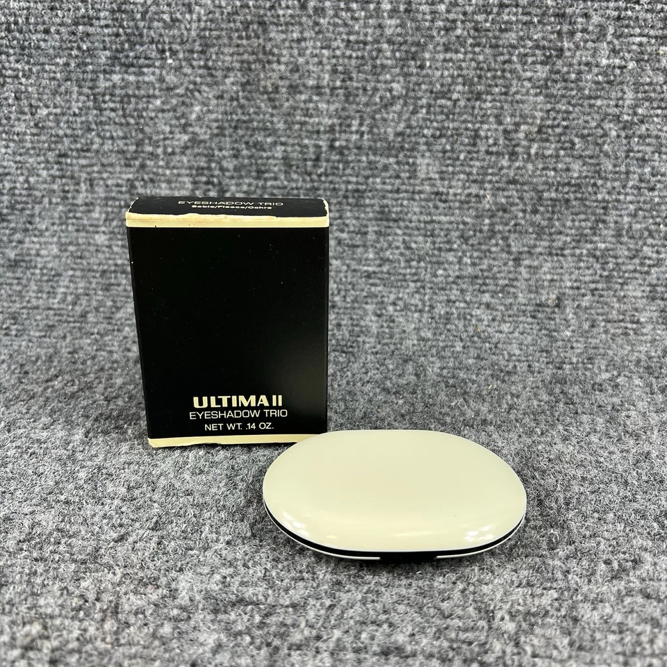 Vintage Ultima II Eyeshadow Trio Sable/Fleece/Ochre New in Box (Wear on Box) - Image 1 of 4