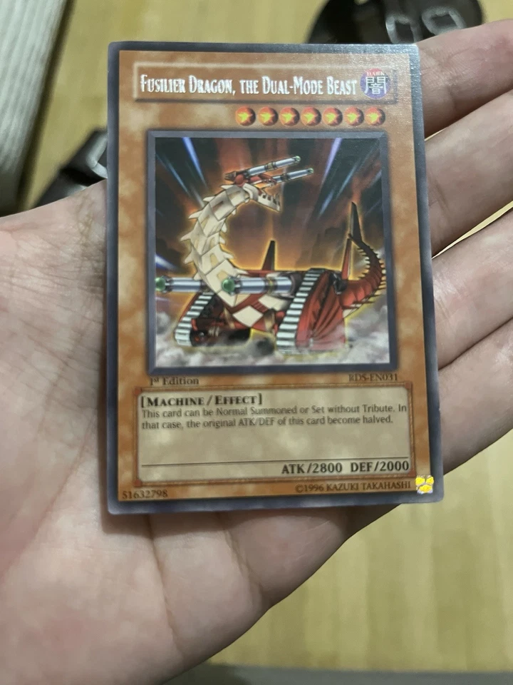 Yu-Gi-Oh Fusilier Dragon, the Dual-Mode Beast Rds-En031 1. Ed Rare Near Mint - Bild 1 von 2