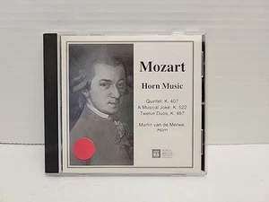 Mozart Horn Music CD Martin Van De Merwe Musical Heritage Society - Picture 1 of 2