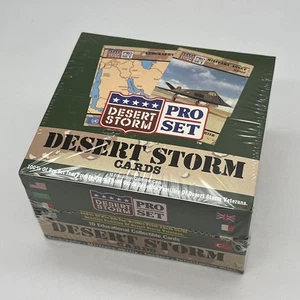 Desert Storm Pro Set carte collezionabili da collezione nuove e sigillate in fabbrica scatola 36 confezioni - Foto 1 di 5
