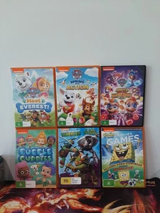 Nickelodeon 6x Movie DVD Collection 🍿 Fast Tracked Shipping - Picture 1 of 8