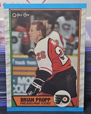 89-90 O-Pee-Chee Brian Propp 🚨🚨🚨 Philadelphia Flyers  - Image 1 of 2
