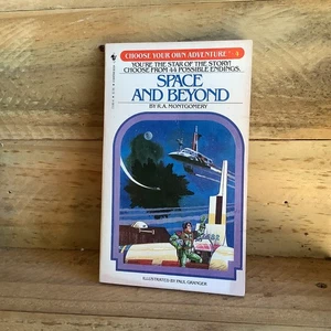 CHOOSE YOUR OWN ADVENTURE -VINTAGE EDITION 4 - SPACE AND BEYOND - Picture 1 of 3